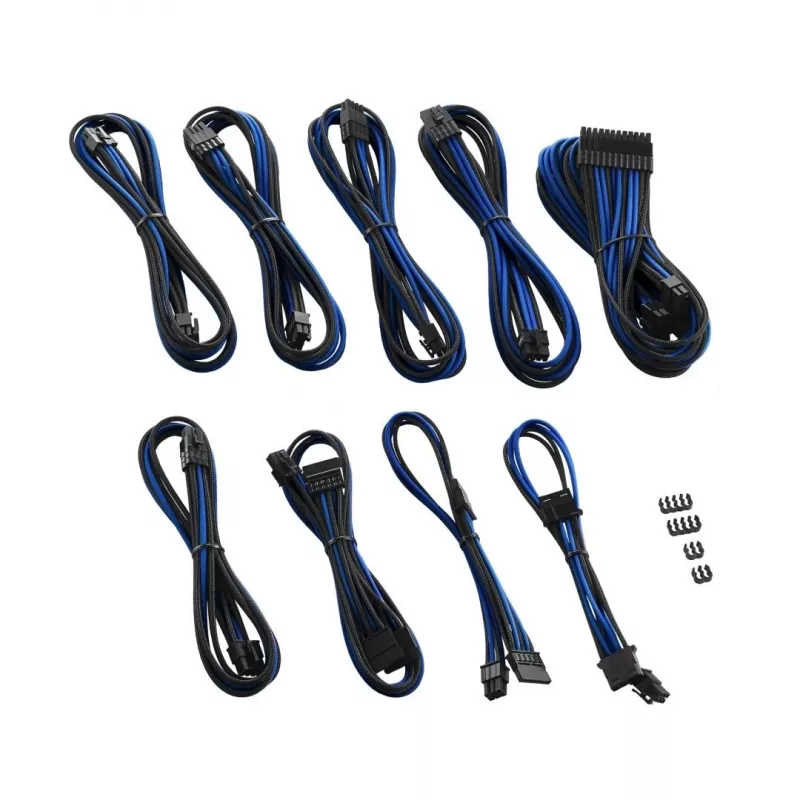 Cablemod interný napájací kábel CM-PRTS-FKIT-NKKB-R čierny modrý