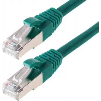 Sieťový kábel Helos CAT5e SF/UTP 1 m zelená