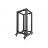 Voľne stojaci rack LANBERG OR01-6822-B 22U, 600 mm Š x 800 mm H, čierny, nosnosť 600 kg