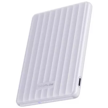 Powerbanka EcoFlow 5000 mAh Rapid/Mag fialová, 5000 mAh, prenosná USB nabíjačka, 123 g