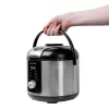 Hrniec na ryžu GASTROBACK Rice Control Low Carb & Steam, 3 l, 450 W, čierna/nerez