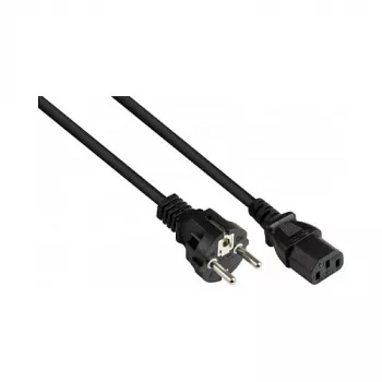 Good Connections ochranná kontaktná zástrčka na C13 čierna 3m