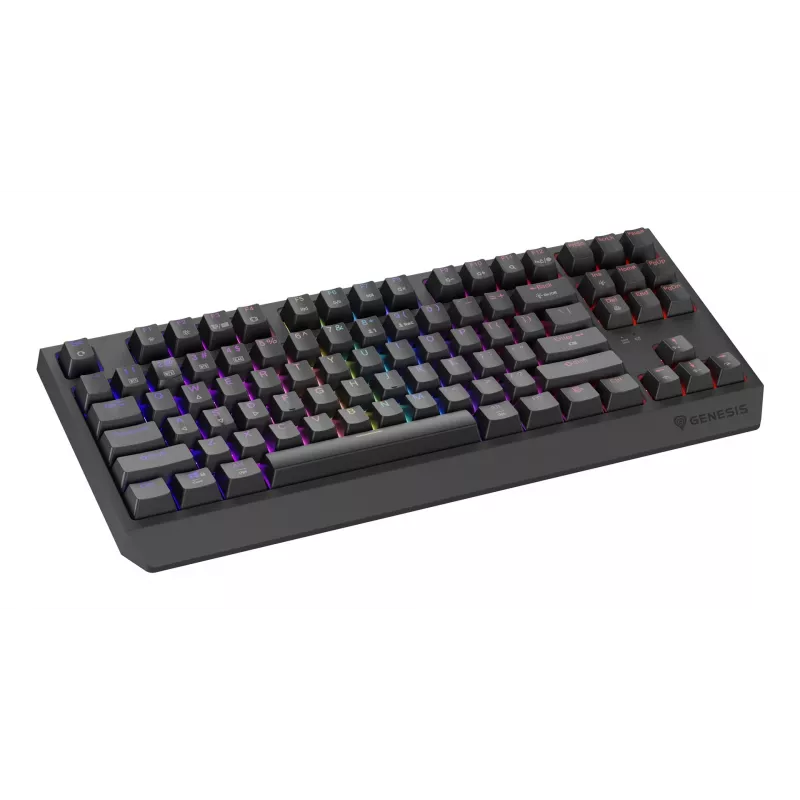 GENESIS Thor 230 TKL klávesnica herná USB + RF Wireless + Bluetooth QWERTY US English čierna