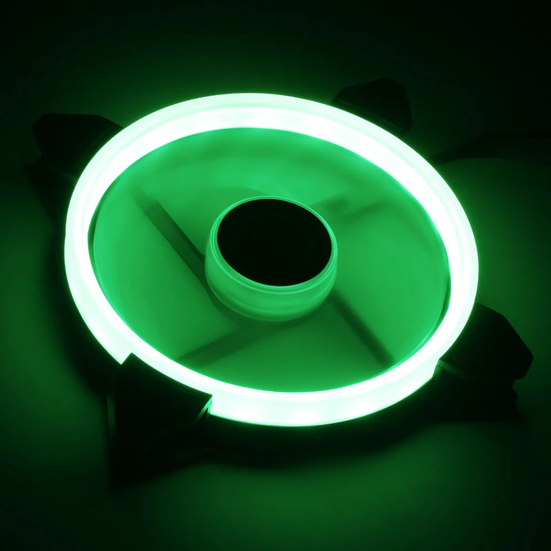 Ventilátor RAIJINTEK IRIS 14 Rainbow RGB LED 140 mm, sada 2 ks s ovládačom