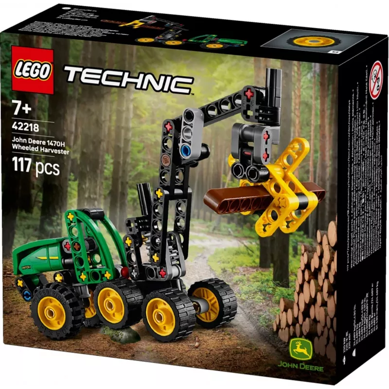 LEGO TECHNIC 42218 John Deere 1470H Kombajn na ťažbu dreva