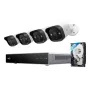 NVR bezpečnostný rekordér Eufy E40 — 8-kanálový 4K vstup, 2 TB HDD (rozšíriteľný na 16 TB), čierna/sivá/biela
