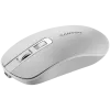 CANYON myš MW-18 wireless charge perlovo-biela