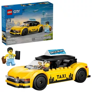 LEGO CITY 60487 Žlté taxi