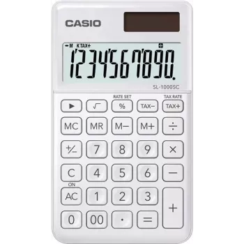 Stolná kalkulačka Casio MS-8E čierna sivá oranžová