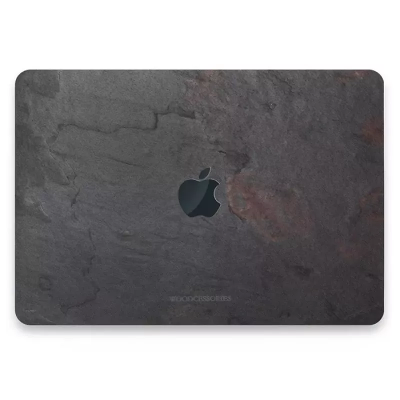 Woodcessories EcoSkin Stone STO049 kryt pre MacBook Pro 15 s Touch Bar, Volcano Black