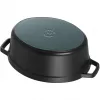 Pečacia panvica Staub 40509-509-0 12 L liatina čierna