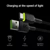 Green Cell KABGC06 USB kábel 1,2 m USB A USB C čierny