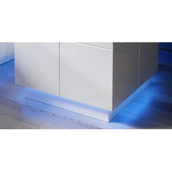 Cama REJA nočný stolík svetlomodrý