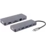 shiverpeaks ®-BASIC-S--USB-DOCK--USB-C multiport dokovacia stanica, 11in1, HDMI, VGA, PD, hub, SD, LAN, AUX (BS14-05028)