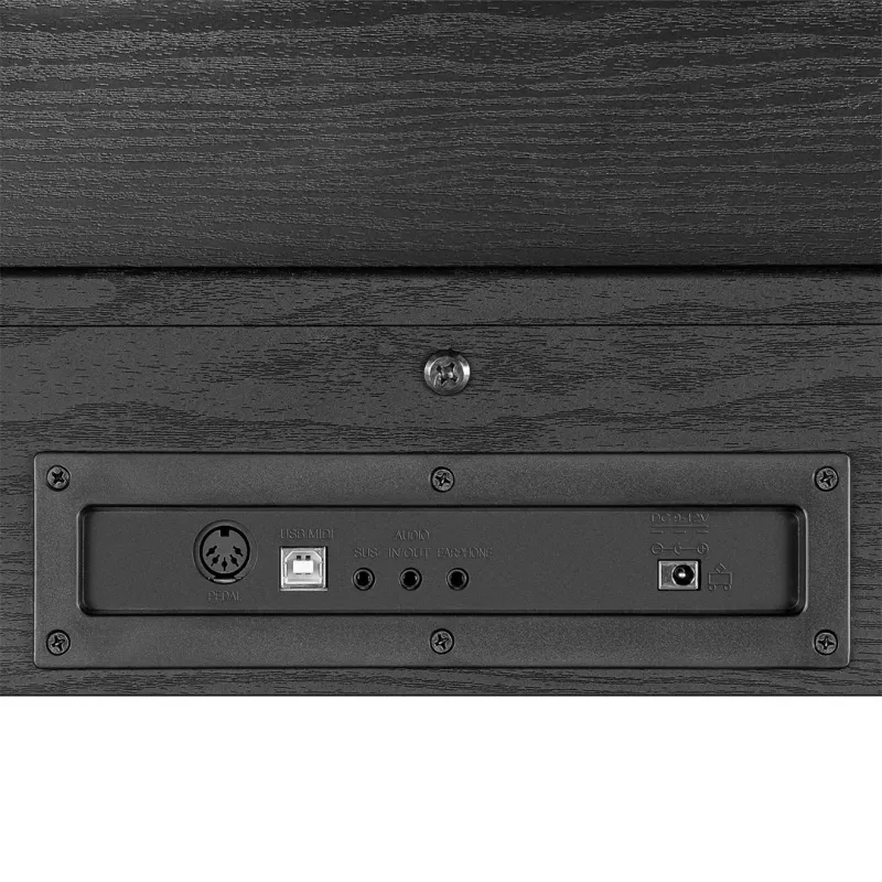 Digitálne piano Kruger & Matz KMDP-45-BK — 88 klávesov vážená klaviatúra, matná čierna