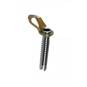 aero lite ice screw 13cm-žltá BLUE ICE