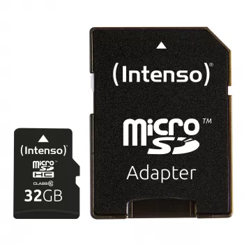 PAMÄŤOVÁ KARTA MICRO SDHC 32 GB C10/MIT ADAPTER 3413480 INTENSO