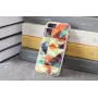 Ochranné puzdro iKins pre Apple iPhone 8/7 — mozaika biela
