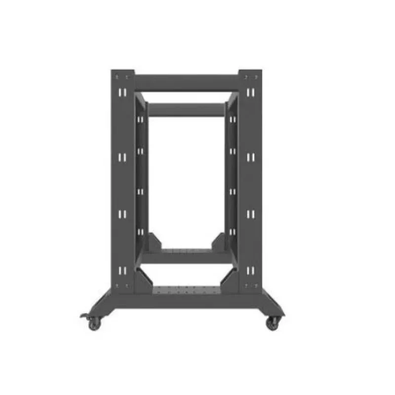 Lanberg Open Rack 19 18u 600x800 čierny Lanberg