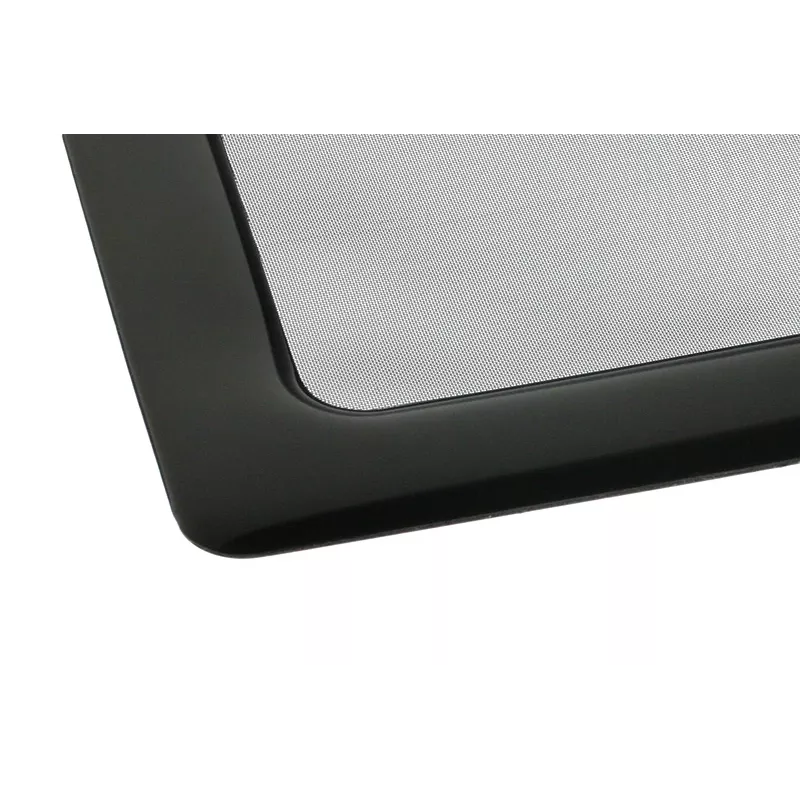 DEMCiflex prachový filter pre 2 ventilátory 40 mm, štvorcový, čierny/čierny
