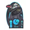 FLEXI New Neon M - navíjacie vodítko - 5 m