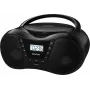 Boombox SENCOR SPT2300BK — CD prehrávač, MP3, USB, Bluetooth 5.1, FM, AUX, 4 W, na batérie/zo siete