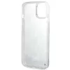 Karl Lagerfeld KLHCP14MLMNMK iPhone 14 Plus 6.7 tvrdý obal čierny / čierny Liquid Glitter Monogram