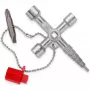 Univerzálny kľúč Knipex 00 11 04 pre rozvádzače