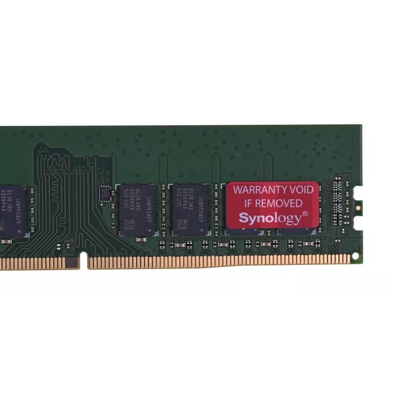 Synology - DDR4 - modul - 16 GB - DIMM 288-PIN - 2666 MHz / PC4-21300 1,2 V unbuffered ECC