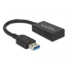 USB kábel DeLOCK 65698 USB 3.2 Gen 2 0,15 m USB A USB C čierny