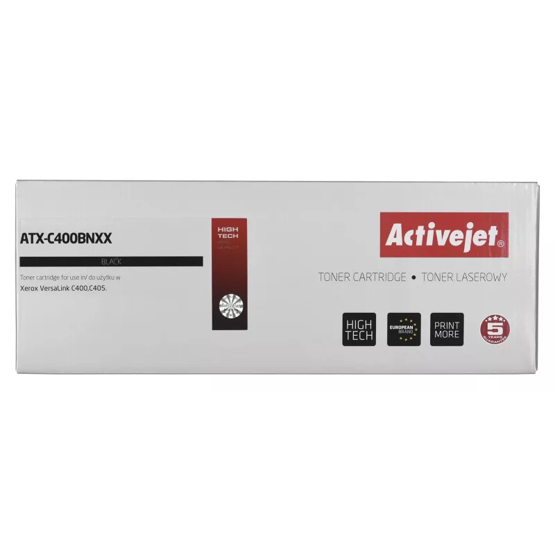 Activejet ATX-C400BNXX toner (náhrada za Xerox 106R03532; Supreme; 10500 strán; čierny)