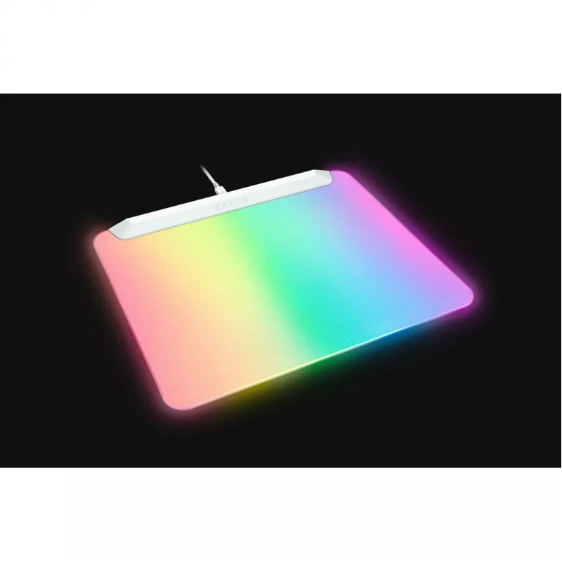 Razer Firefly V2 Pro - podložka pod myš - plne podsvietená RGB, herná - biela (RZ02-04920200-R3M1)