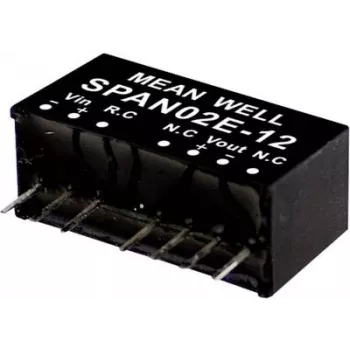 Napájací zdroj MEAN WELL SPAN02C-15 2 W 15 V 36-75 V