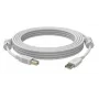 USB kábel Vision 5 m USB 2.0 A na B biely