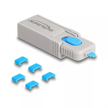 Blokátor portov DeLOCK 20926 USB Type-C 5 ks + uzamykací nástroj