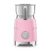 Automatický šľahač mlieka Smeg MFF11PKEU ružová nerezová oceľ 500W