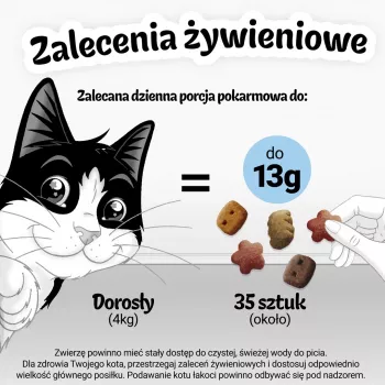 Mačacie maškrty Felix Party Mix Ocean Mix vrecko 60 g – maškrta pre dospelé mačky