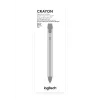 Logitech Crayon - digitálne pero pre Apple iPad - Lightning - sivá