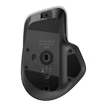 Logitech MX Master 4 – myš – Bluetooth, 2,4 GHz – Graphite