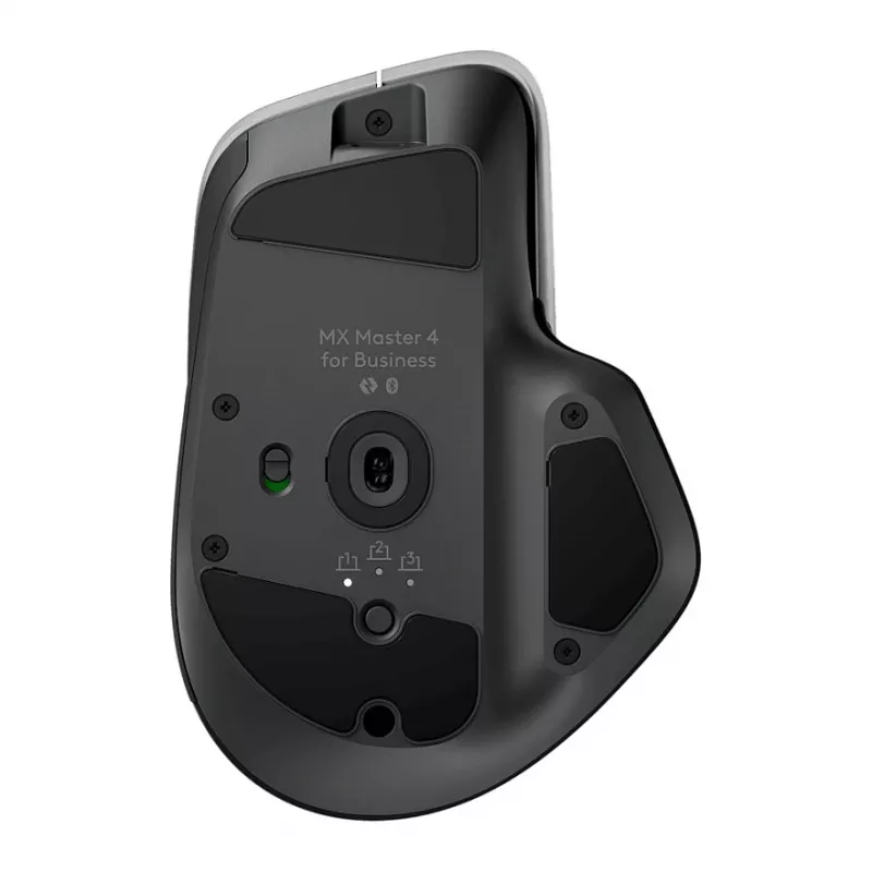 Logitech MX Master 4 – myš – Bluetooth, 2,4 GHz – Graphite