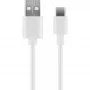 Wentronic 59130 2m USB A USB C konektor samec konektor samec biely USB kábel (59130)