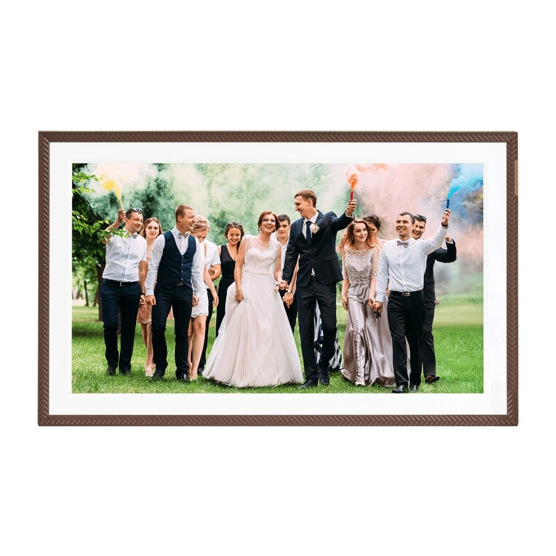 Arzopa D156 (hnedý) 15,6 palca digitálny fotorámik