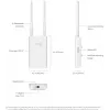 TP-Link Omada EAP603-Outdoor 1800 Mbit/s biela Power over Ethernet (PoE)