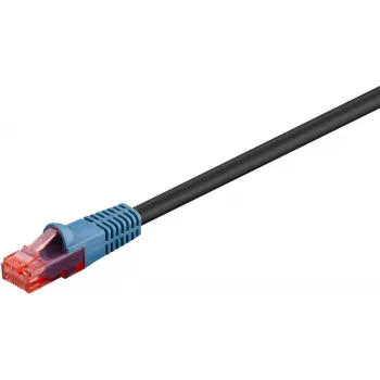 Goobay 94389 Ethernet patch kábel čierny