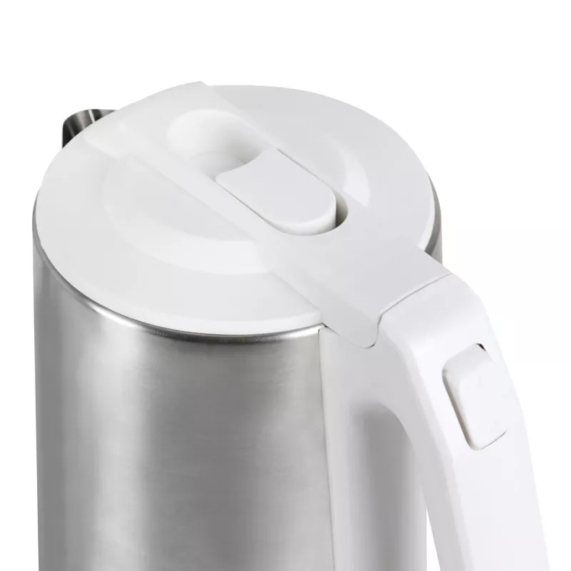 Jata JEHA1723 rýchlovarná kanvica, 2 l, 1500 W, nehrdzavejúca oceľ, biela