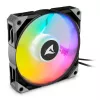 SHARKOON F50 120mm ARGB skriňový ventilátor - čierny