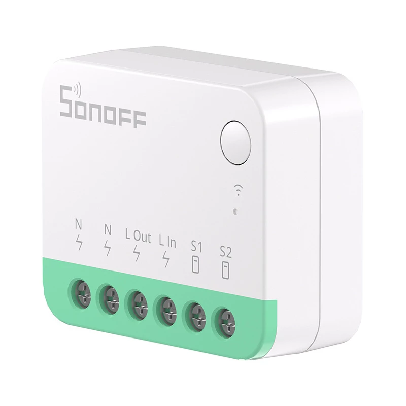Sonoff MINIR4M Matter smart WiFi mini vypínač (HomeKit, SmartThings, Home Assistant).