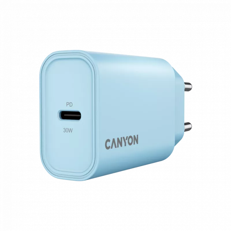 Napájací zdroj CANYON Charger OnCharge 30CL Max Power 30W USB-C PD 1-port