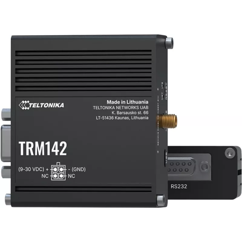 Industriálny 4G modem TELTONIKA TRM142 – LTE konektivita, kompaktný industriálny dizajn