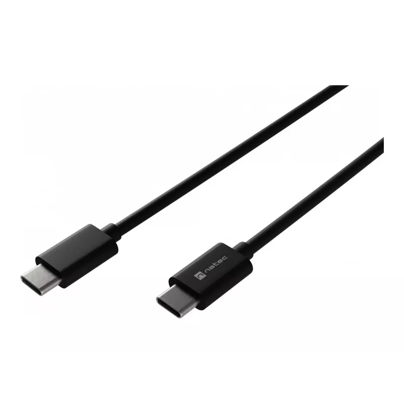 USB-C na USB-C kábel NATEC NKA-2146, 1 m, čierny